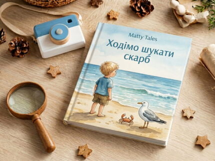 Дитяча книга Matty Tales Ходімо шукати скарб! для дітей 2–6 років