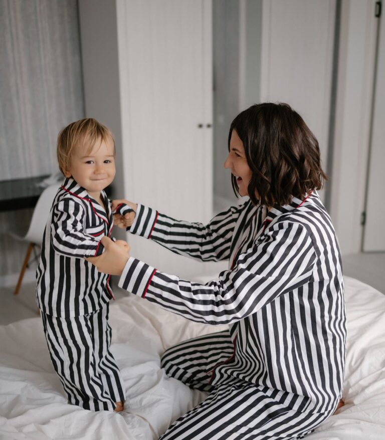 Парні піжами для теплих сімейних моментів та matching looks разом 🤍