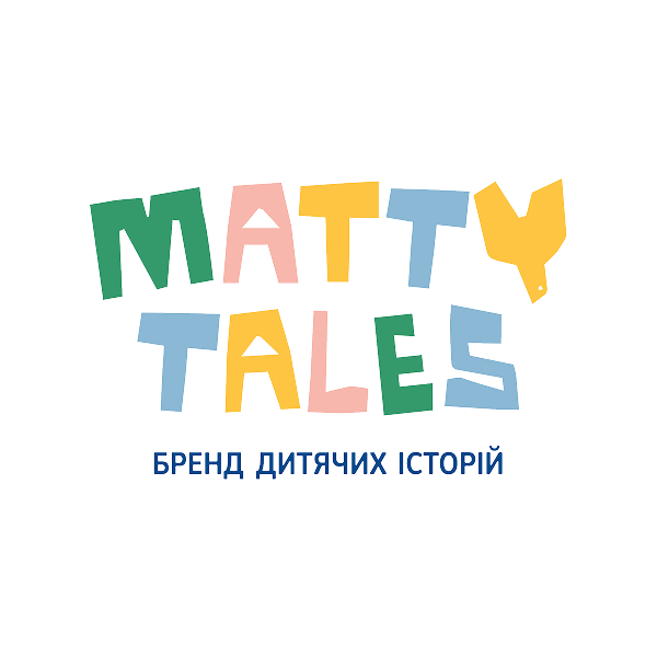 Логотип Matty Tales — бренд дитячого одягу та історій