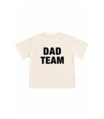 Дитяча футболка DAD TEAM беж