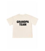 Дитяча футболка GRANDPA TEAM беж