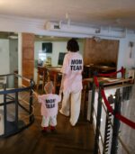 Matching Look Футболки рожеві MOM TEAM для мами і дитини