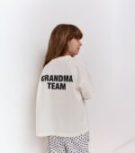 Дитяча футболка GRANDMA TEAM беж