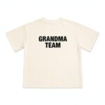 Дитяча футболка GRANDMA TEAM беж