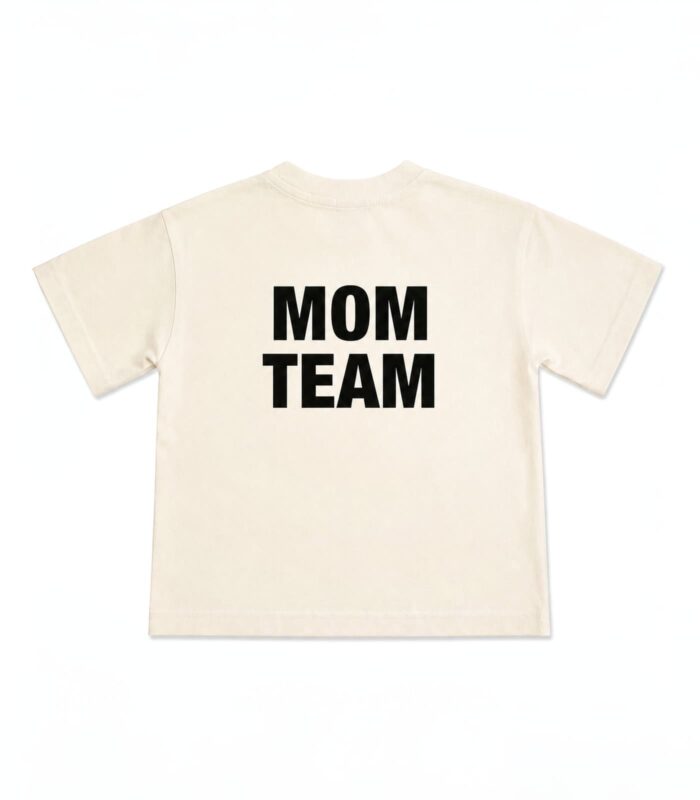 Дитяча футболка MAM TEAM беж