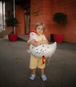 Дитячий костюм жовтий