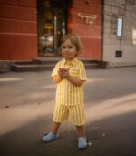Дитяча сорочка в смужку Matty Tales