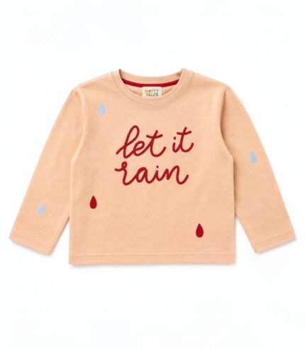 Дитячий лонгслів Let it rain Matty Tales